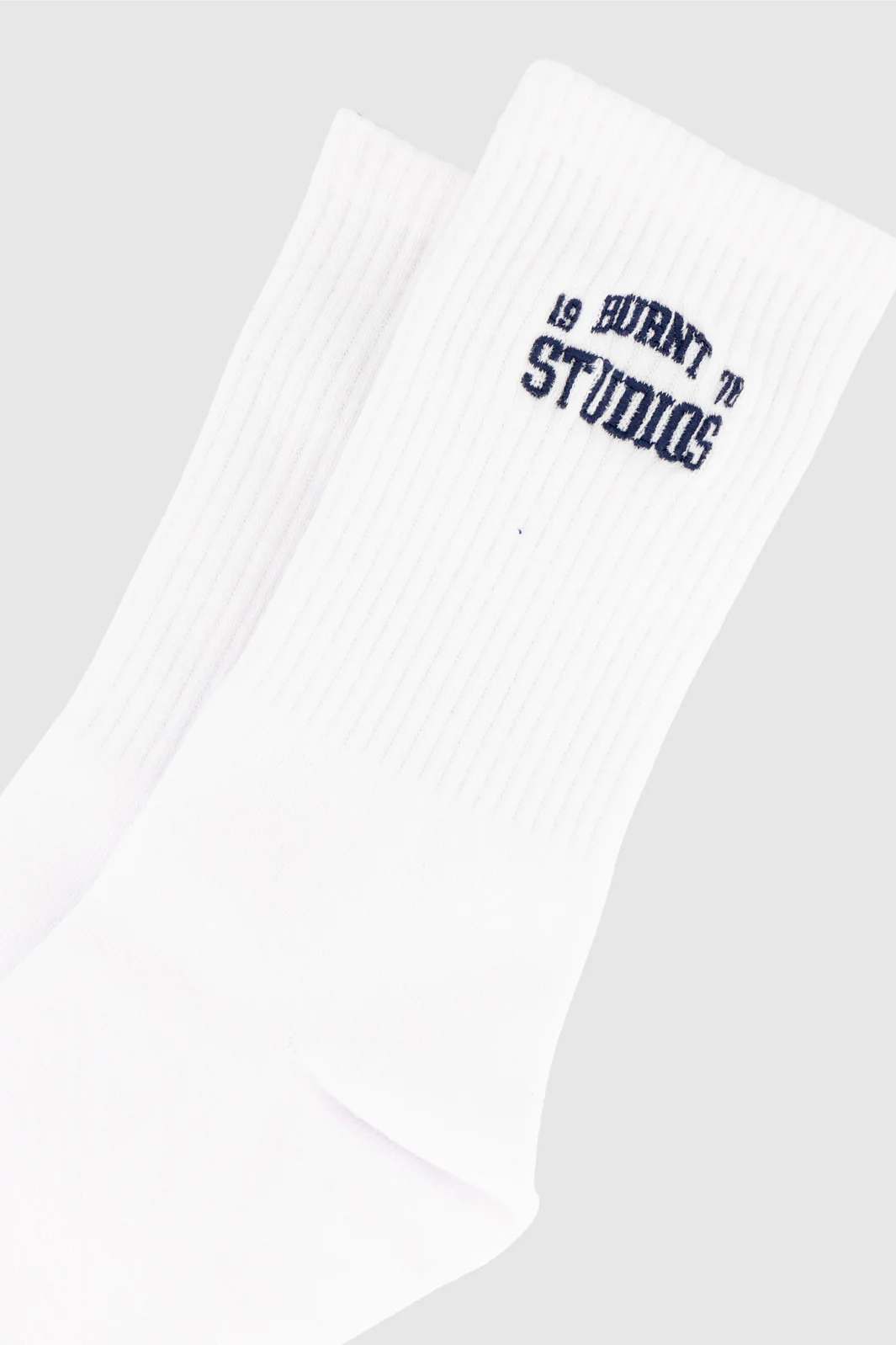 1978 Crew Socks - White & Navy - Image 3