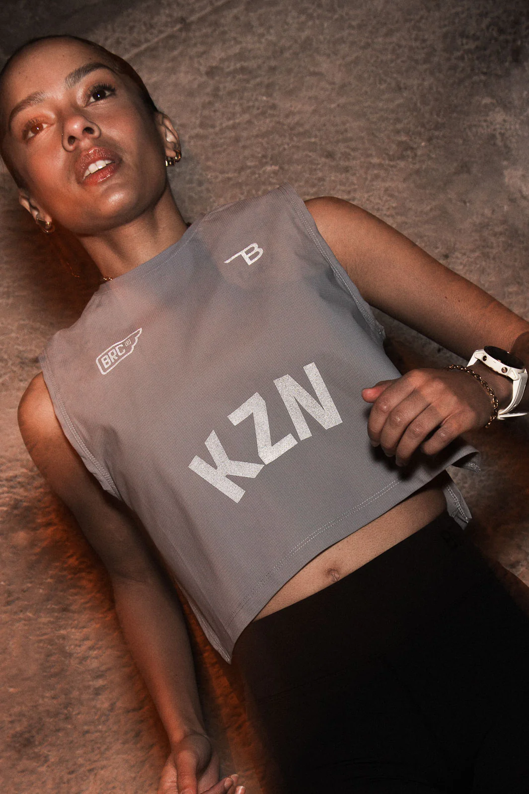 AeroFlow KZN Women's Race Tank - Grey - Image 6