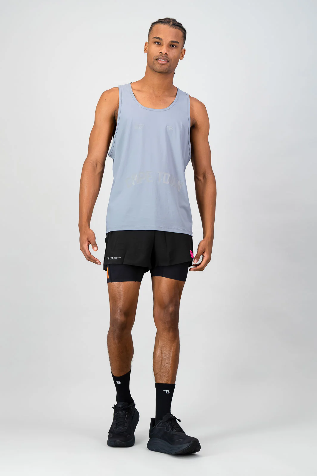 AeroFlow CPT Men's Race Tank - Grey - Image 5