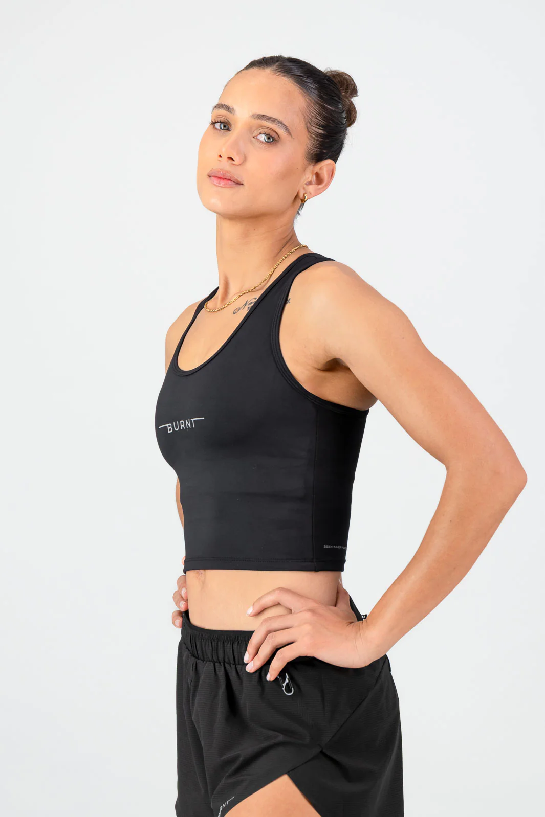 Apex Supportive Tank - Black - Image 3