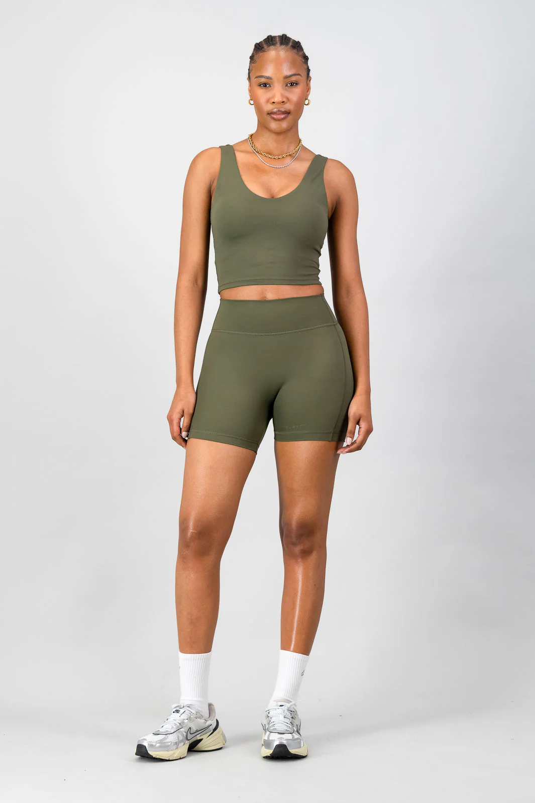 Ava Short - Olive - Image 5