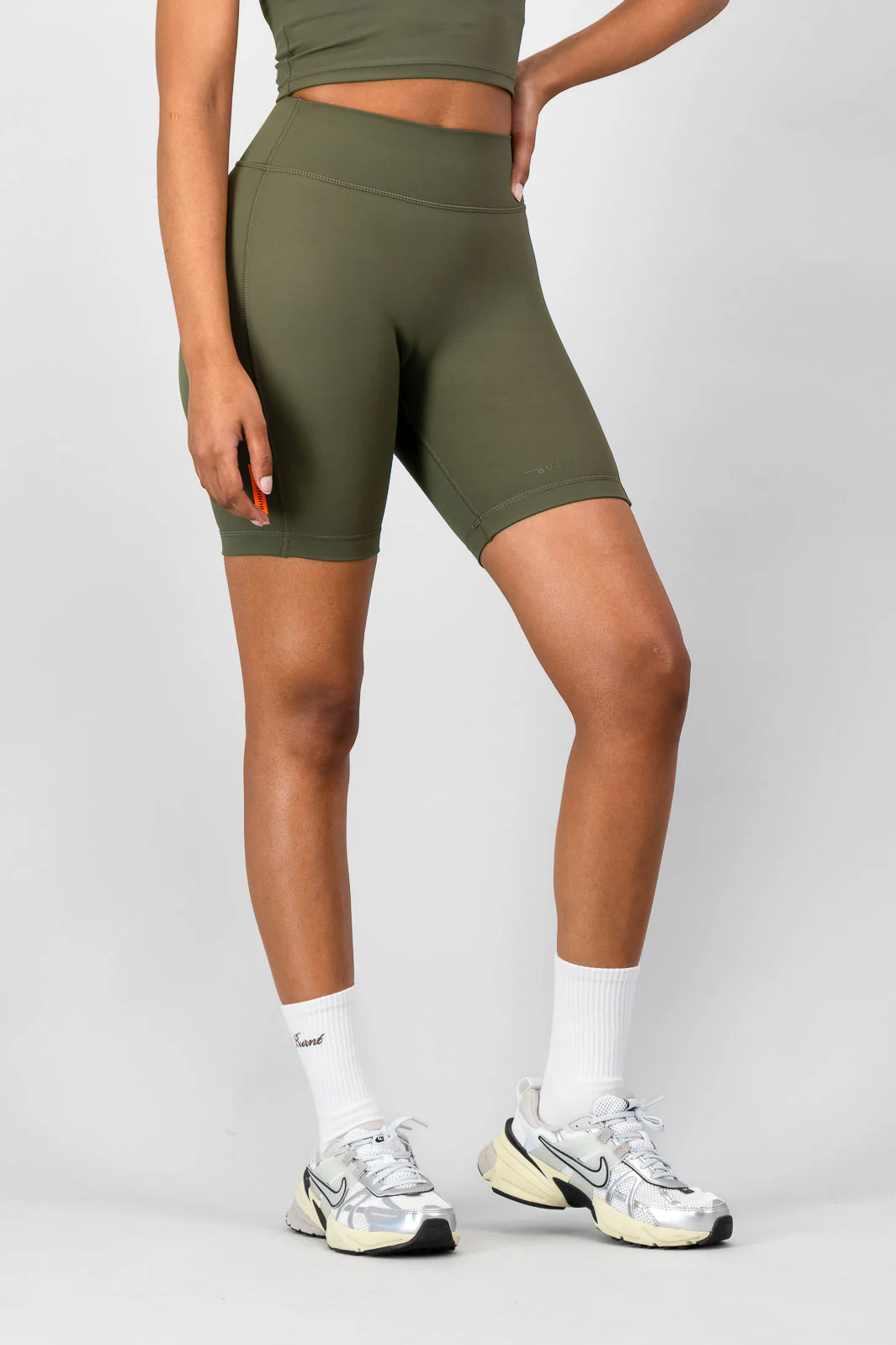 Ava Short - Olive - Image 9