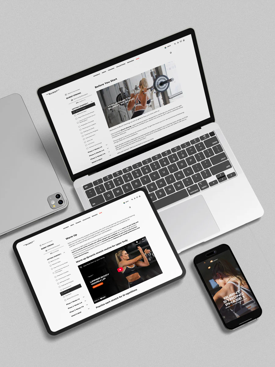 Burnt Strong | Women's 8 Week Gym Program - Image 3
