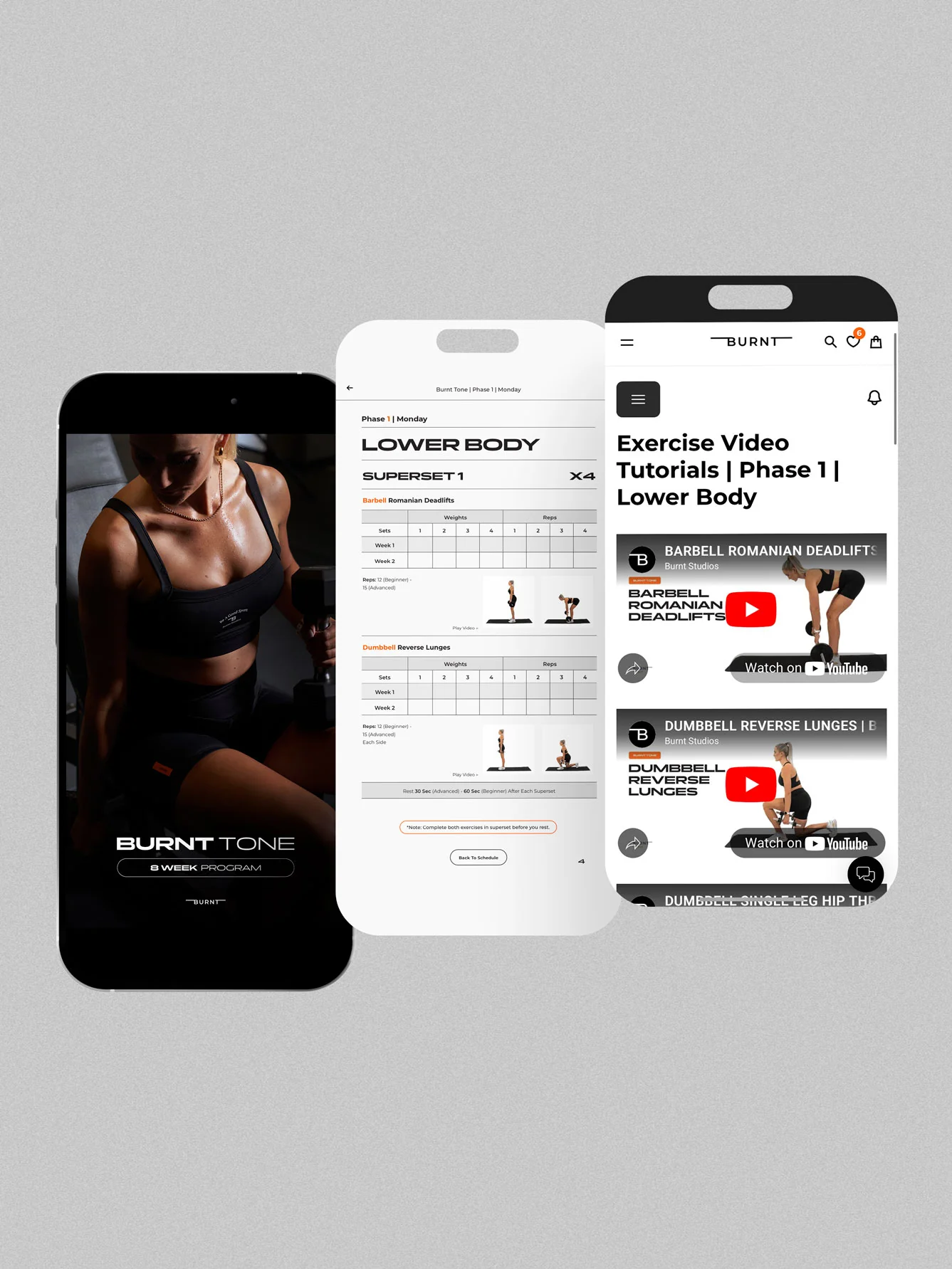 Burnt Tone | Women's 8 Week Gym Program - Image 4