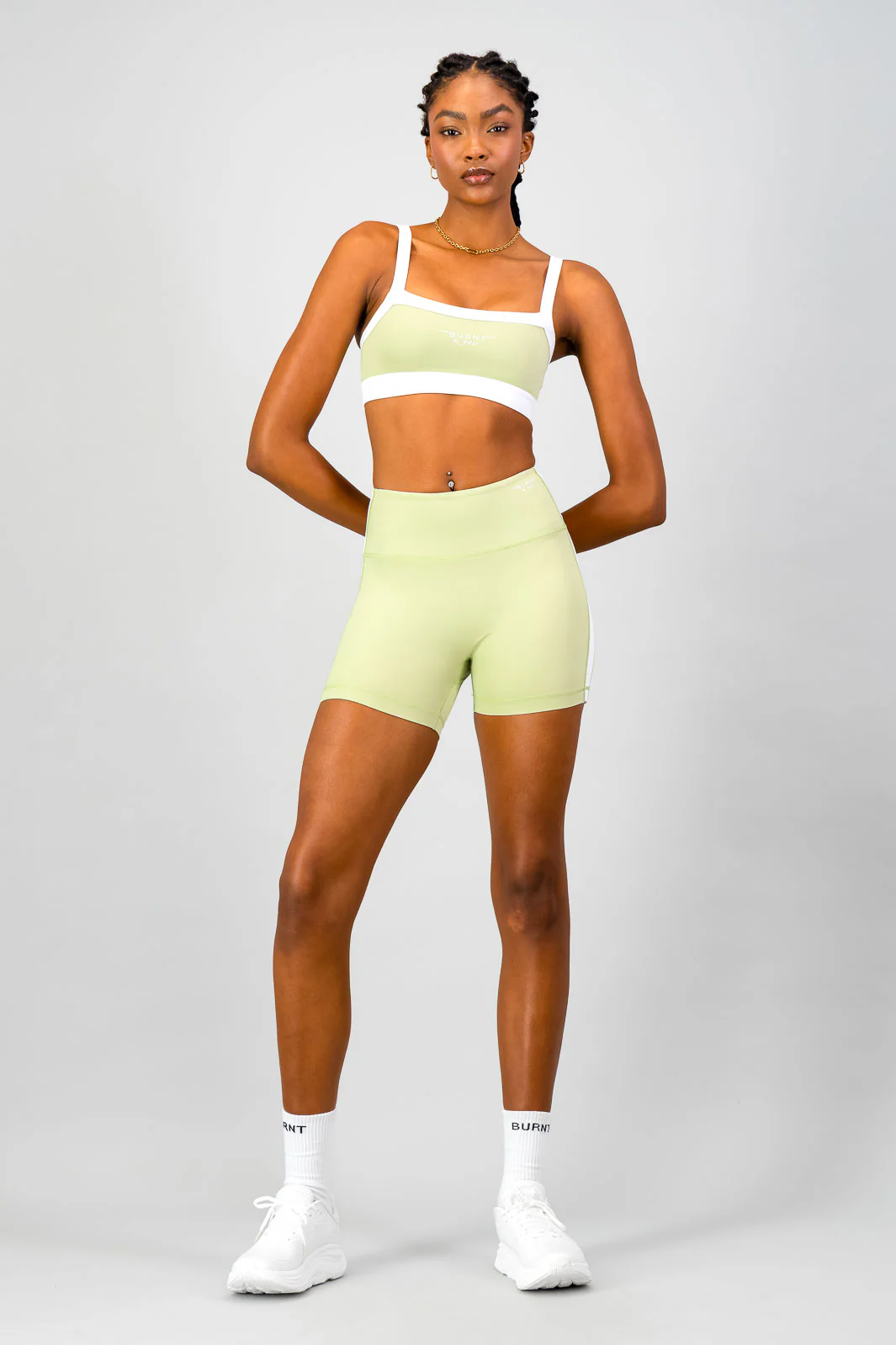 Burnt x You 4-Inch Inseam Short - Aloe - Image 5