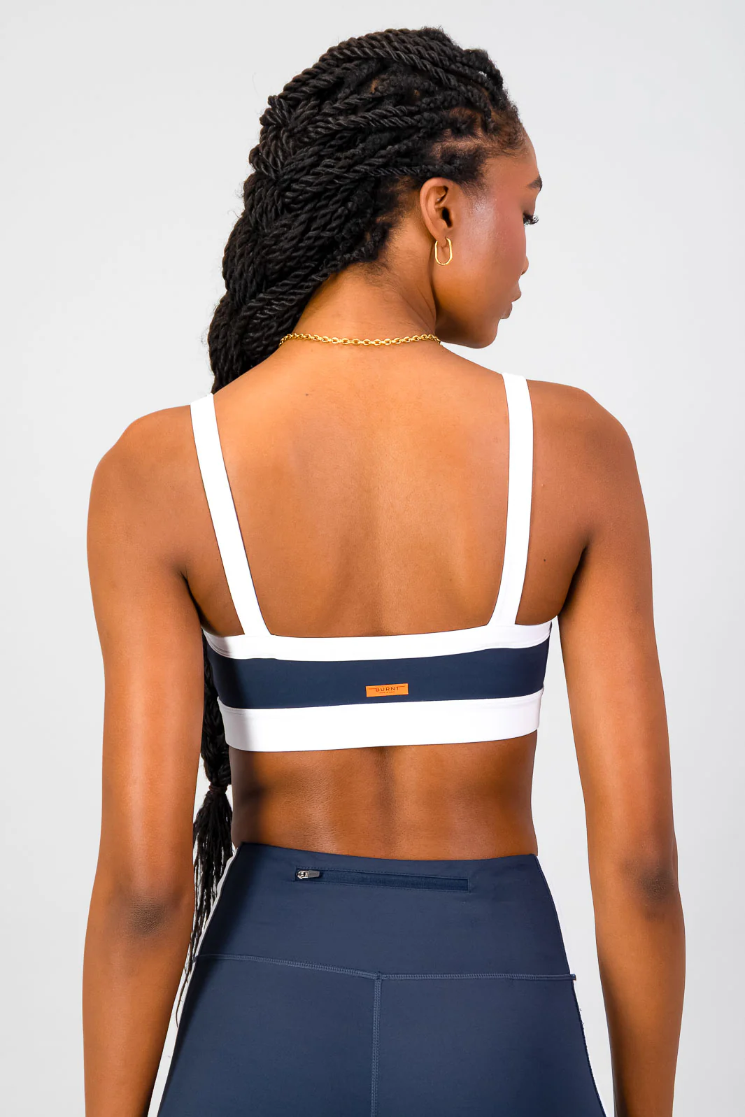 Burnt x You Sports Bra - Ash - Image 3