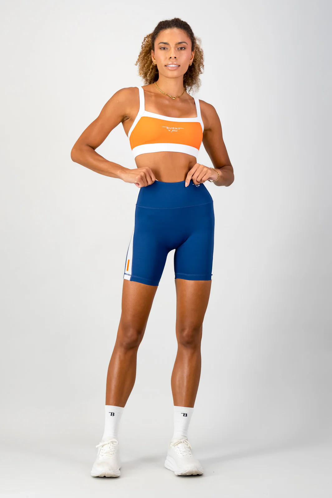 Burnt x You Sports Bra - Orange - Image 5