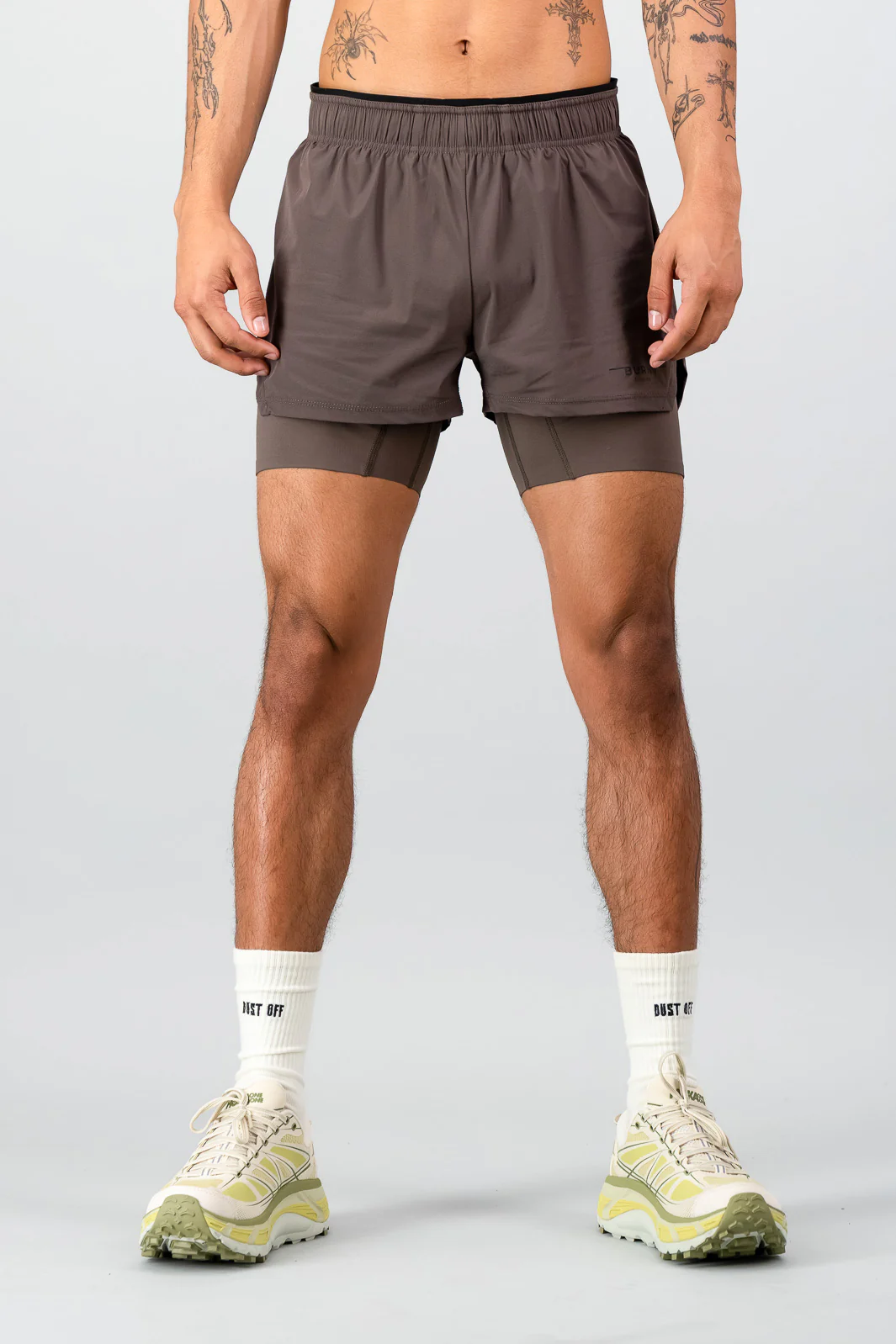 Chase The Horizon 2-in-1 Short - Brown