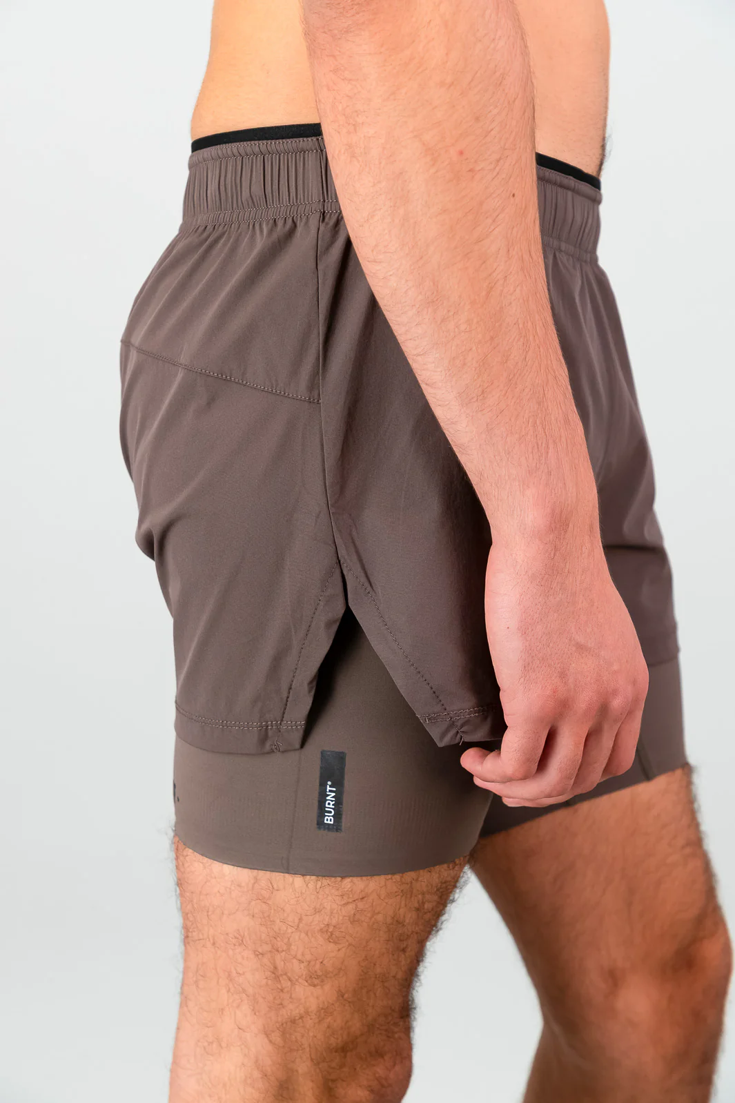 Chase The Horizon 2-in-1 Short - Brown - Image 4