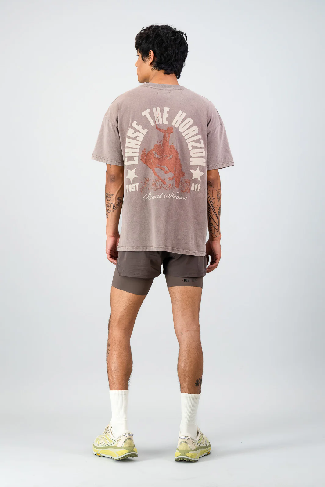 Chase The Horizon 2-in-1 Short - Brown - Image 5