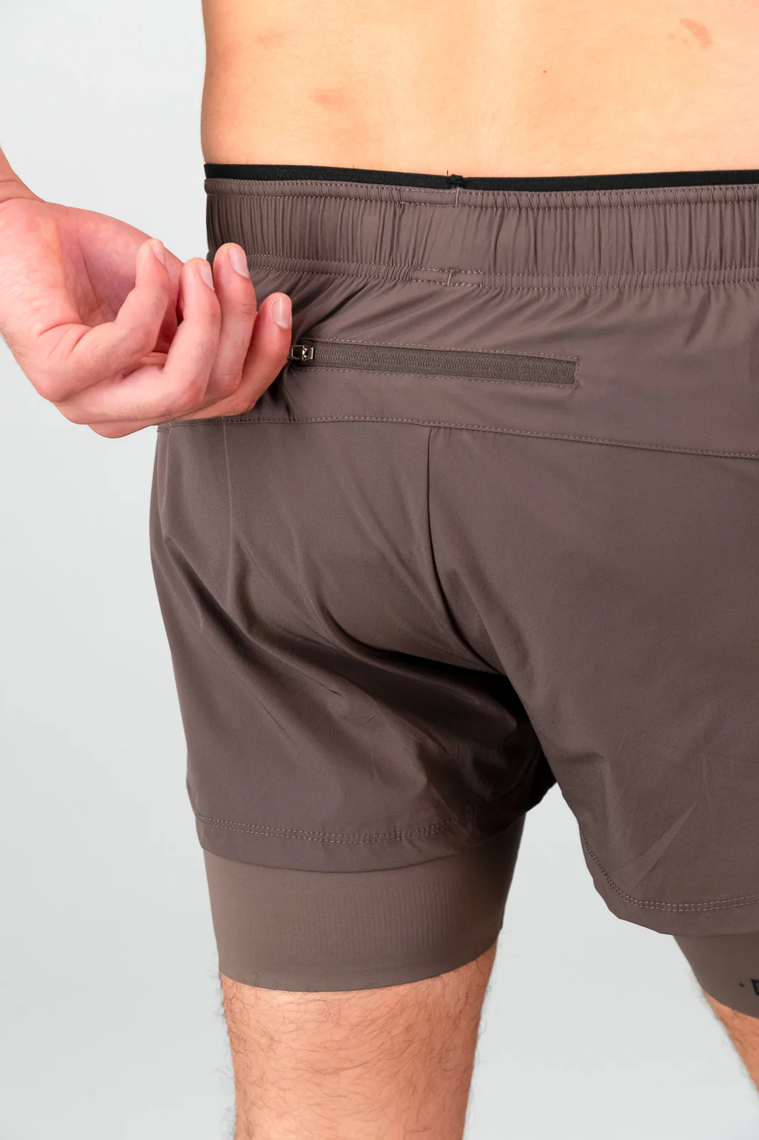 Chase The Horizon 2-in-1 Short - Brown - Image 6