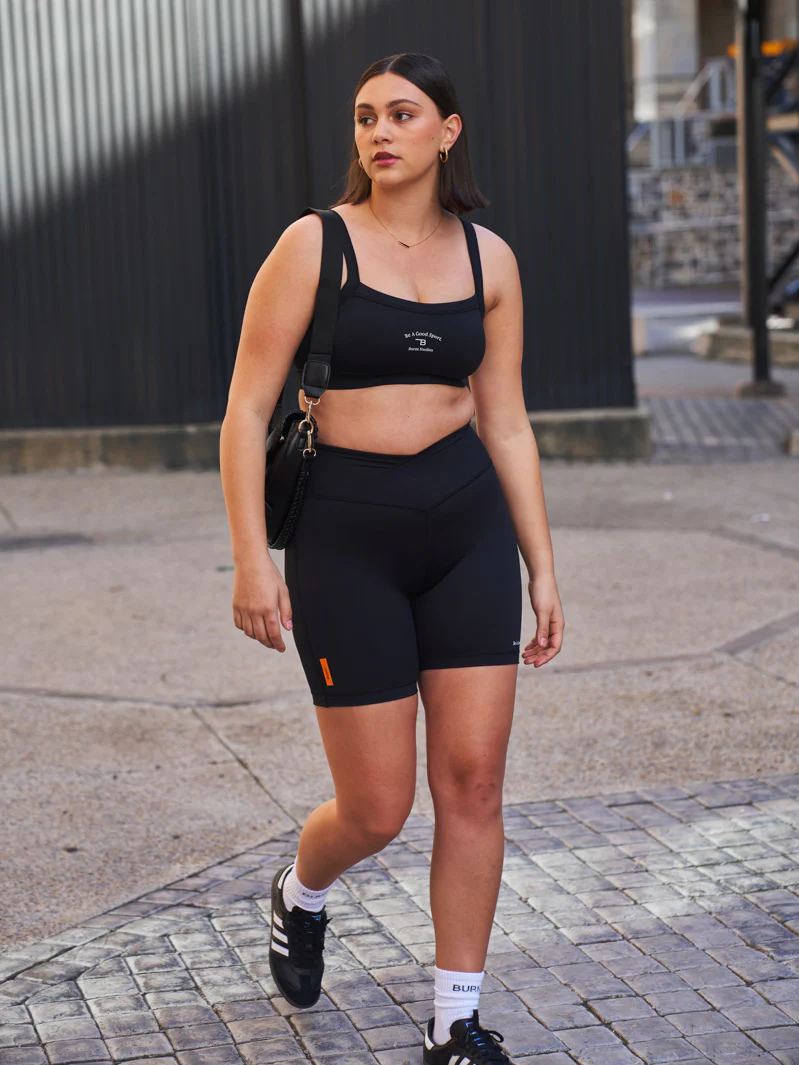 Core Sports Bra - Black - Image 6
