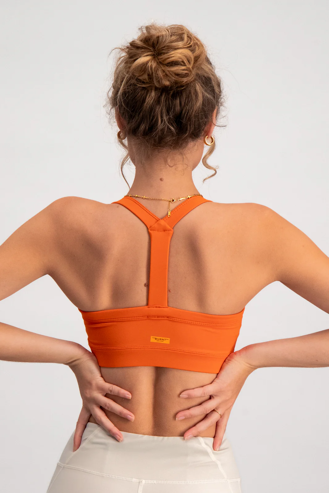 Core Sports Bra - Orange - Image 3