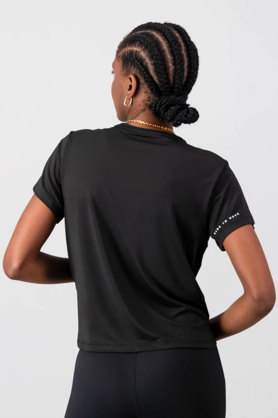 Essential Movement Tee - Black - Image 3