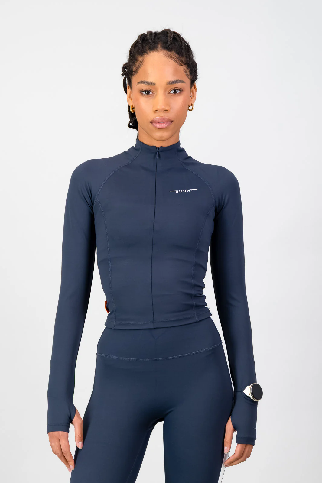 Tempo 1/4 Zip - Ash