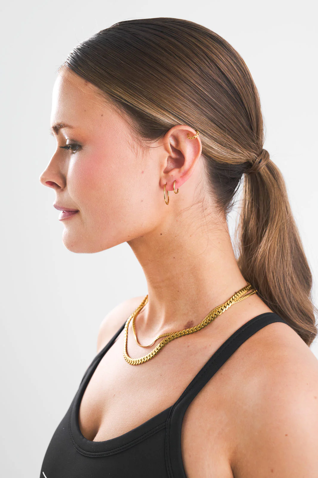 Fine Strand Chain Necklace - Image 2