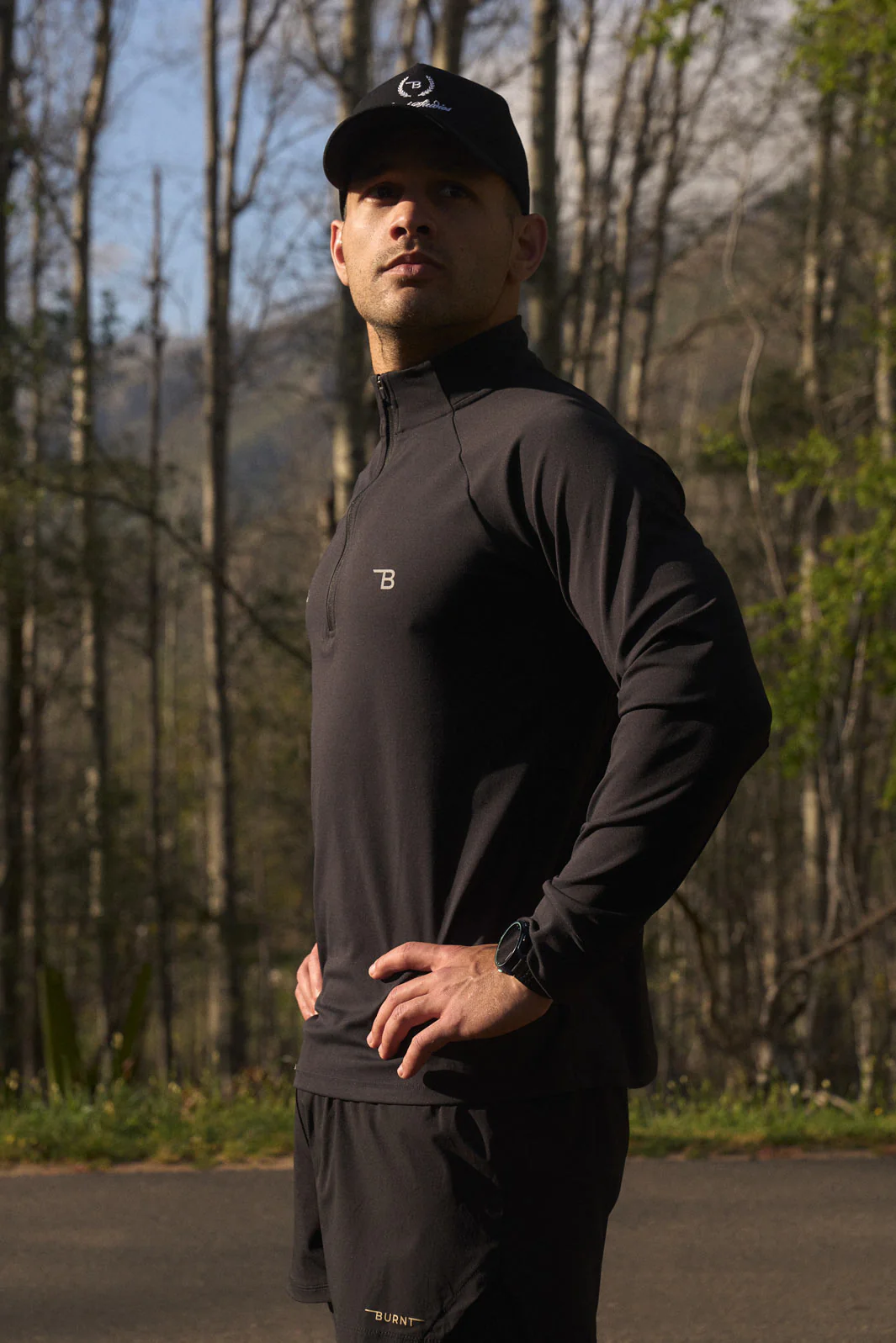 Fundamental 1/4 Zip - Black - Image 6