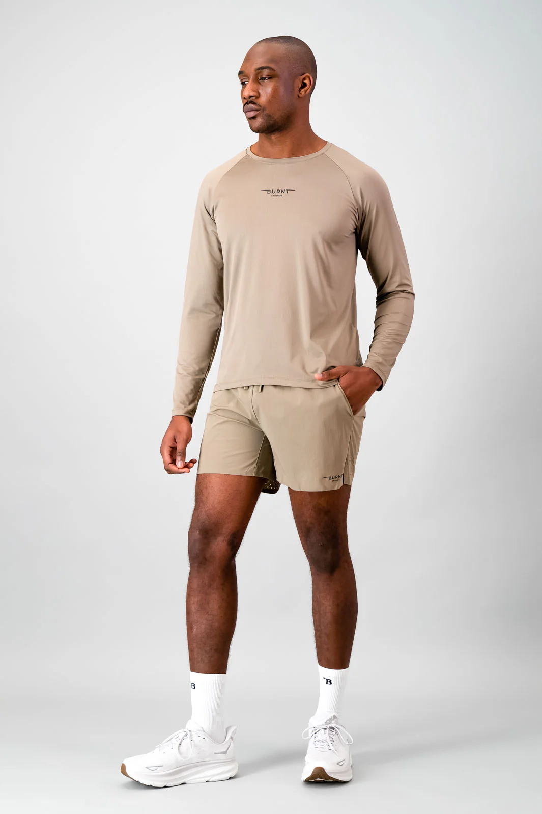 Fundamental Active Long Sleeve - Military - Image 5