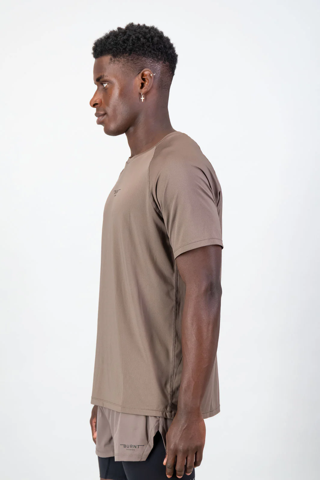 Active Tee - Brown - Image 3