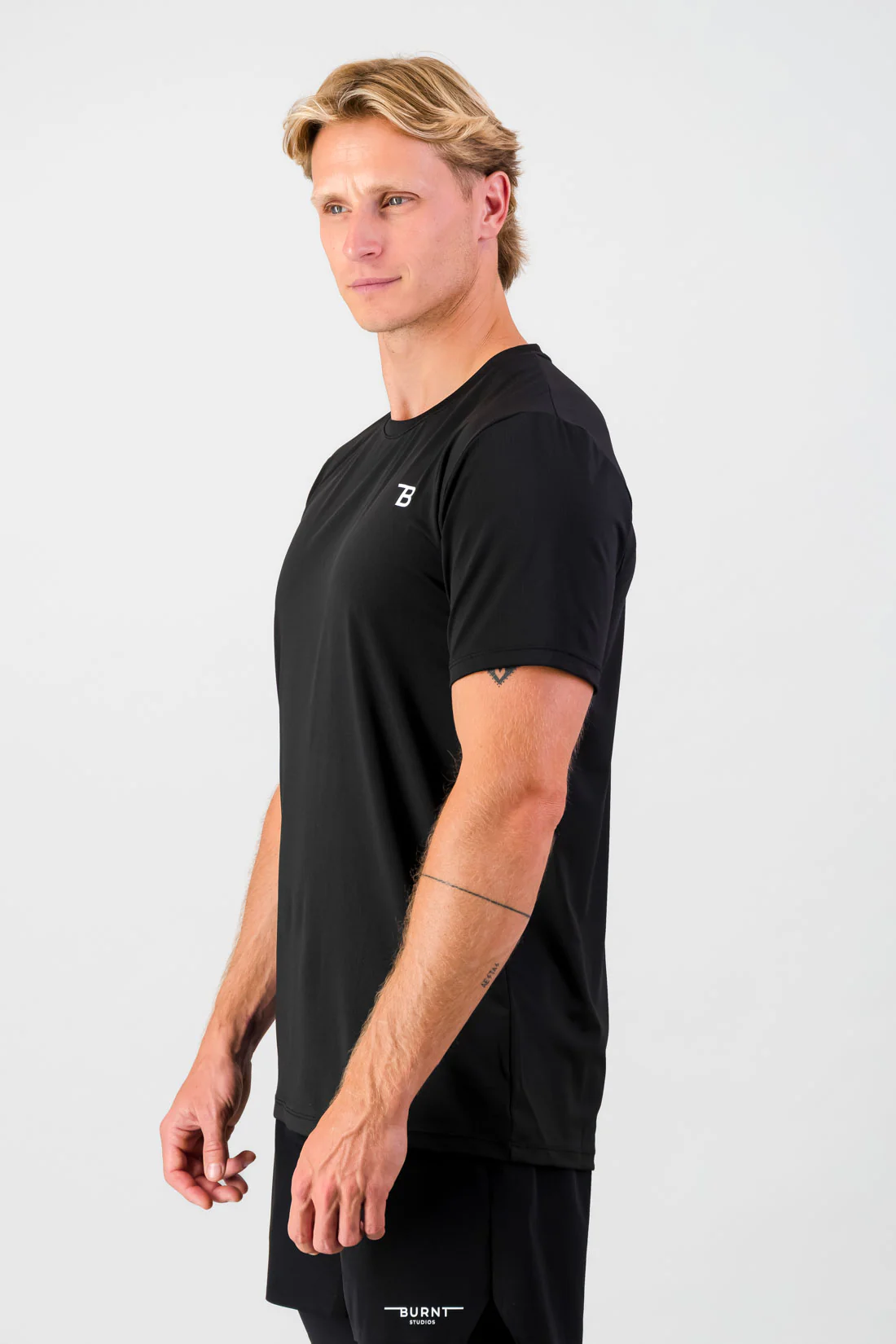 Fundamental Daily Tee - Black - Image 2