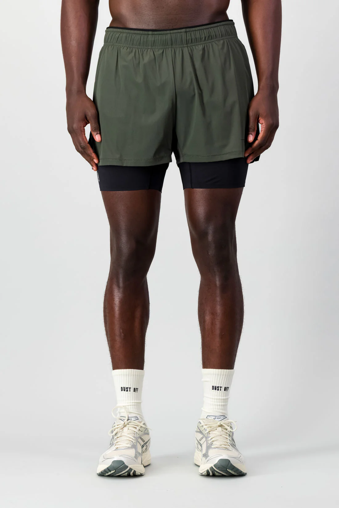 Energy 2-in- 1 Short - Forest Green - Image 2