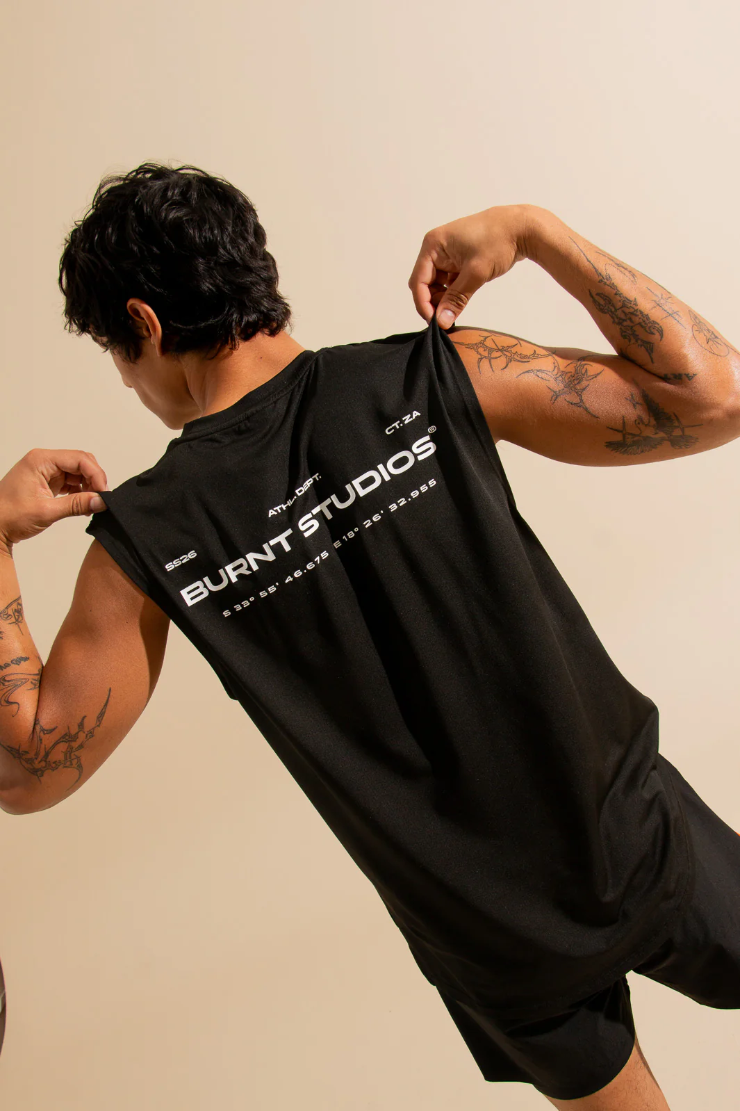 Fundamental Muscle Tank - Black - Image 7