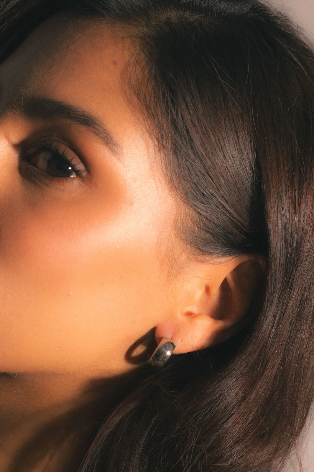 Huggies Earrings - Silver - Image 4