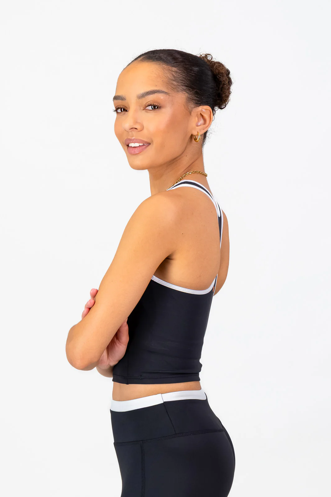 Lisbon Supportive Tank - Black - Image 2