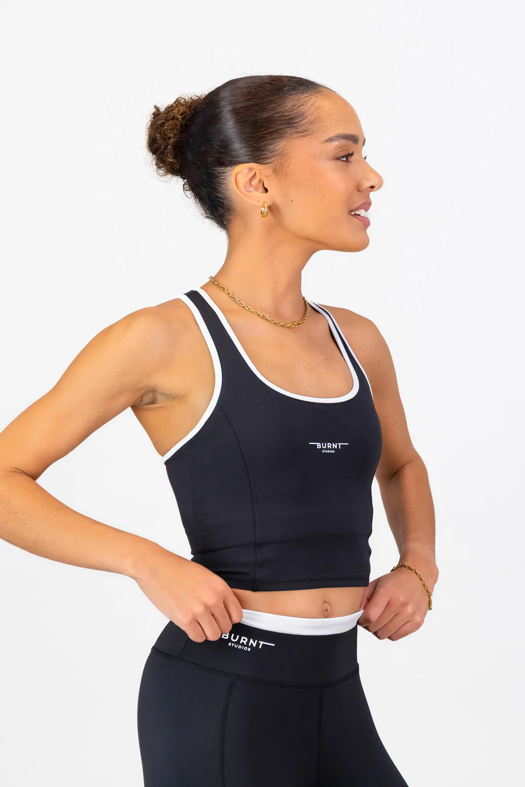 Lisbon Supportive Tank - Black - Image 4