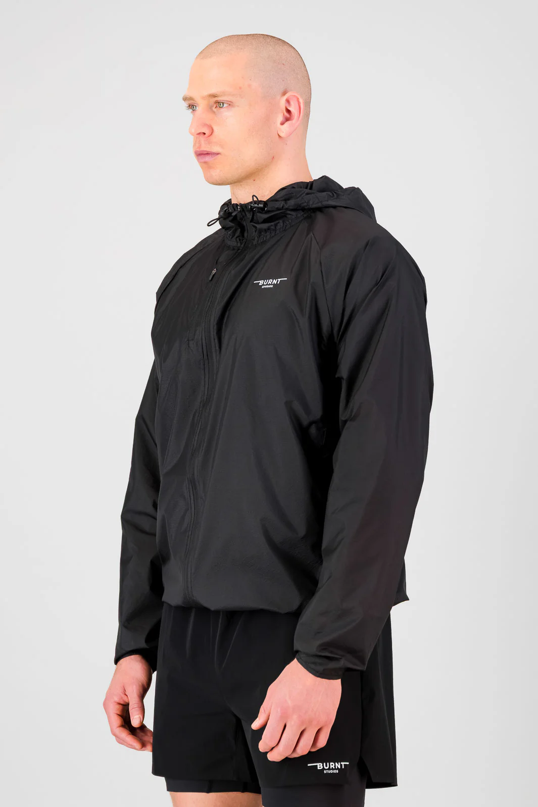 Fundamental Lightweight Jacket - Black - Image 3