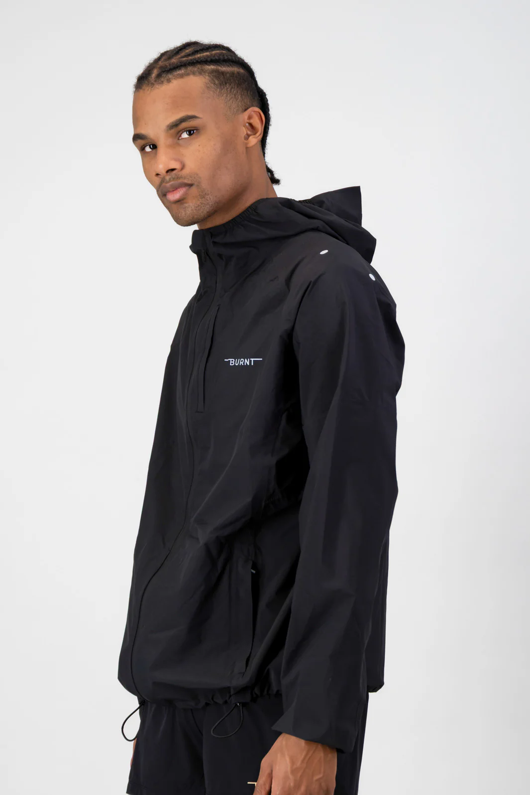 Fundamental Men's Waterproof Jacket - Black - Image 2