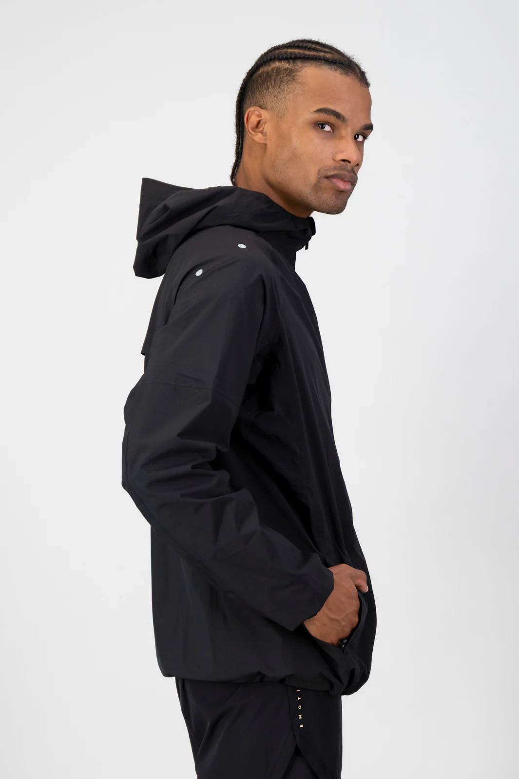 Fundamental Men's Waterproof Jacket - Black - Image 4