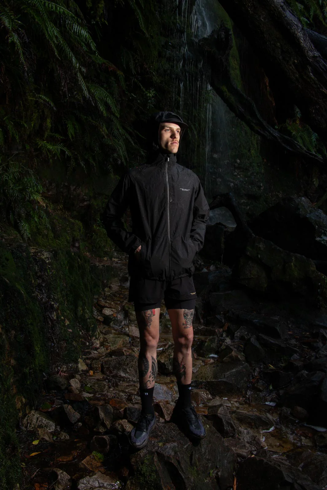 Fundamental Men's Waterproof Jacket - Black - Image 8
