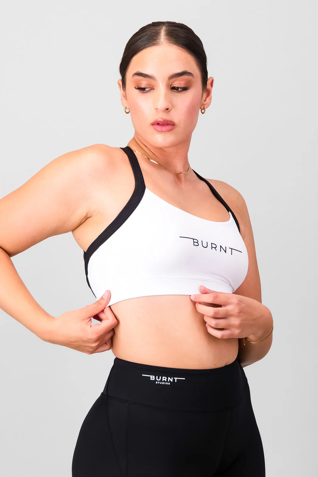 Milan Sports Bra - White - Image 2