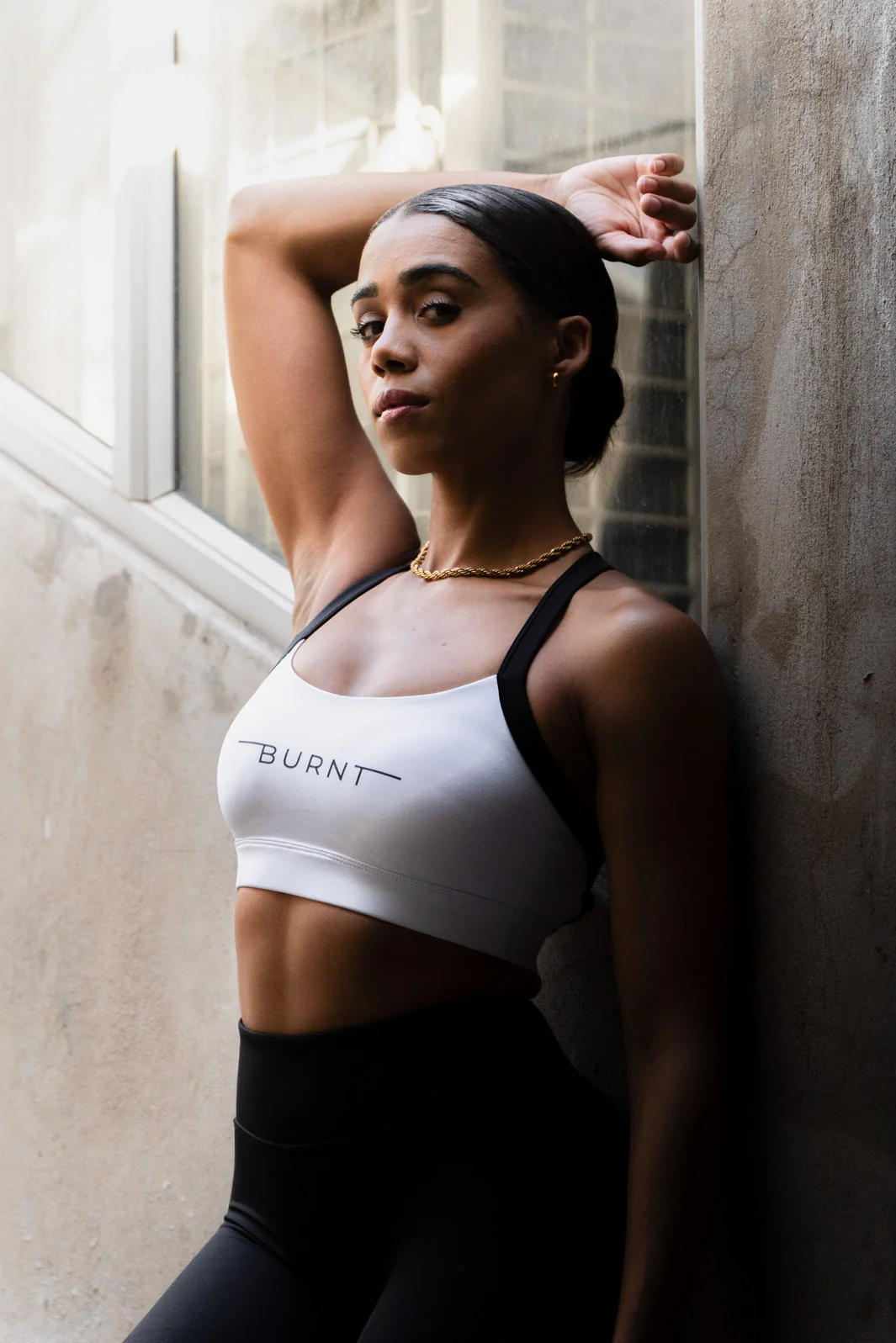 Milan Sports Bra - White - Image 5