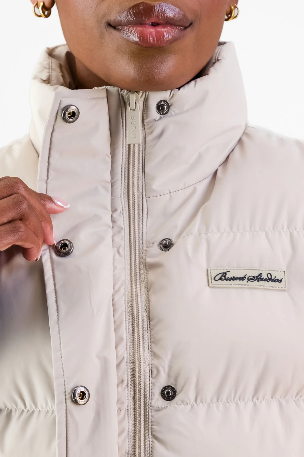 Montana THERMOLITE® Puffer Gilet - Cream - Image 12