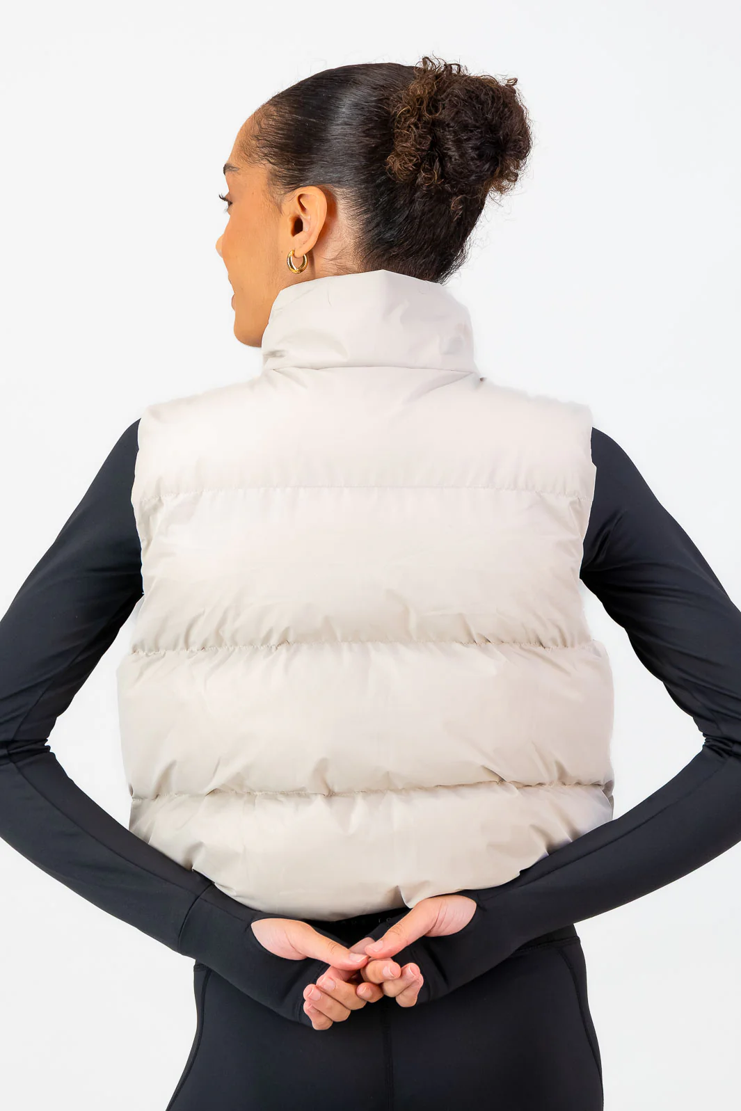 Montana THERMOLITE® Puffer Gilet - Cream - Image 2