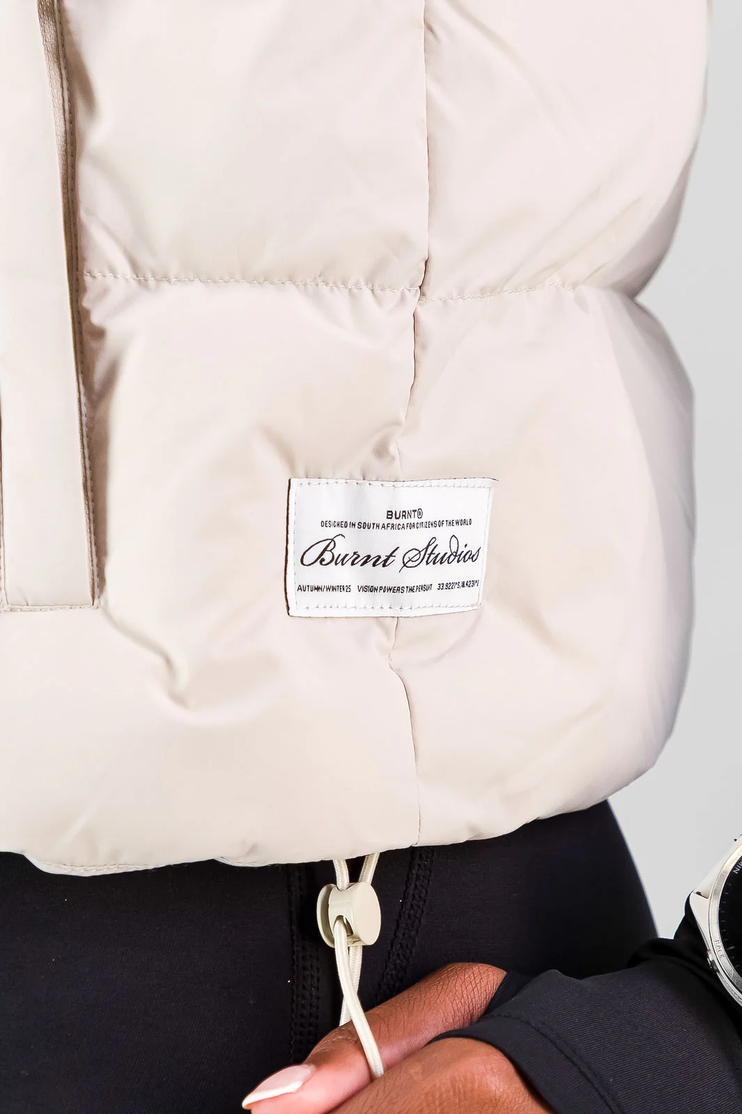 Montana THERMOLITE® Puffer Gilet - Cream - Image 8