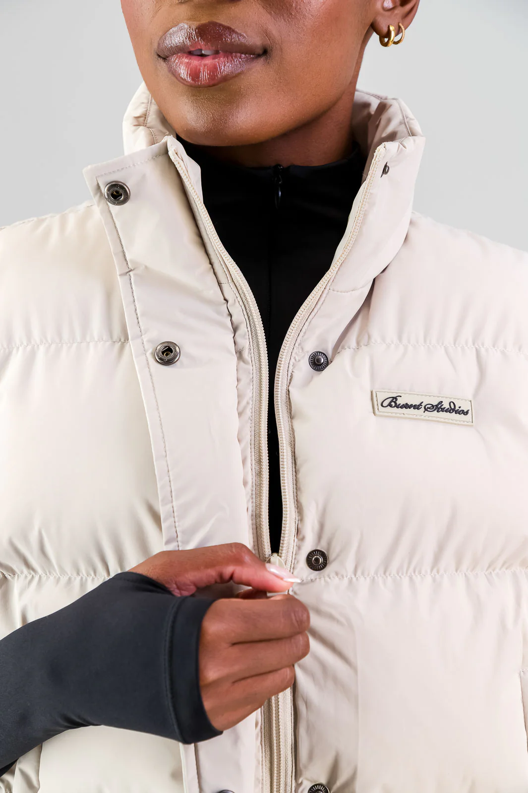 Montana THERMOLITE® Puffer Gilet - Cream - Image 9