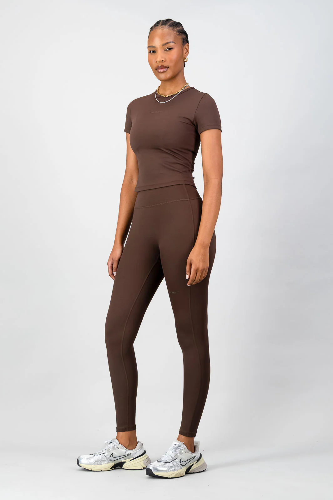 Olivia Fitted Tee - Hazel - Image 5
