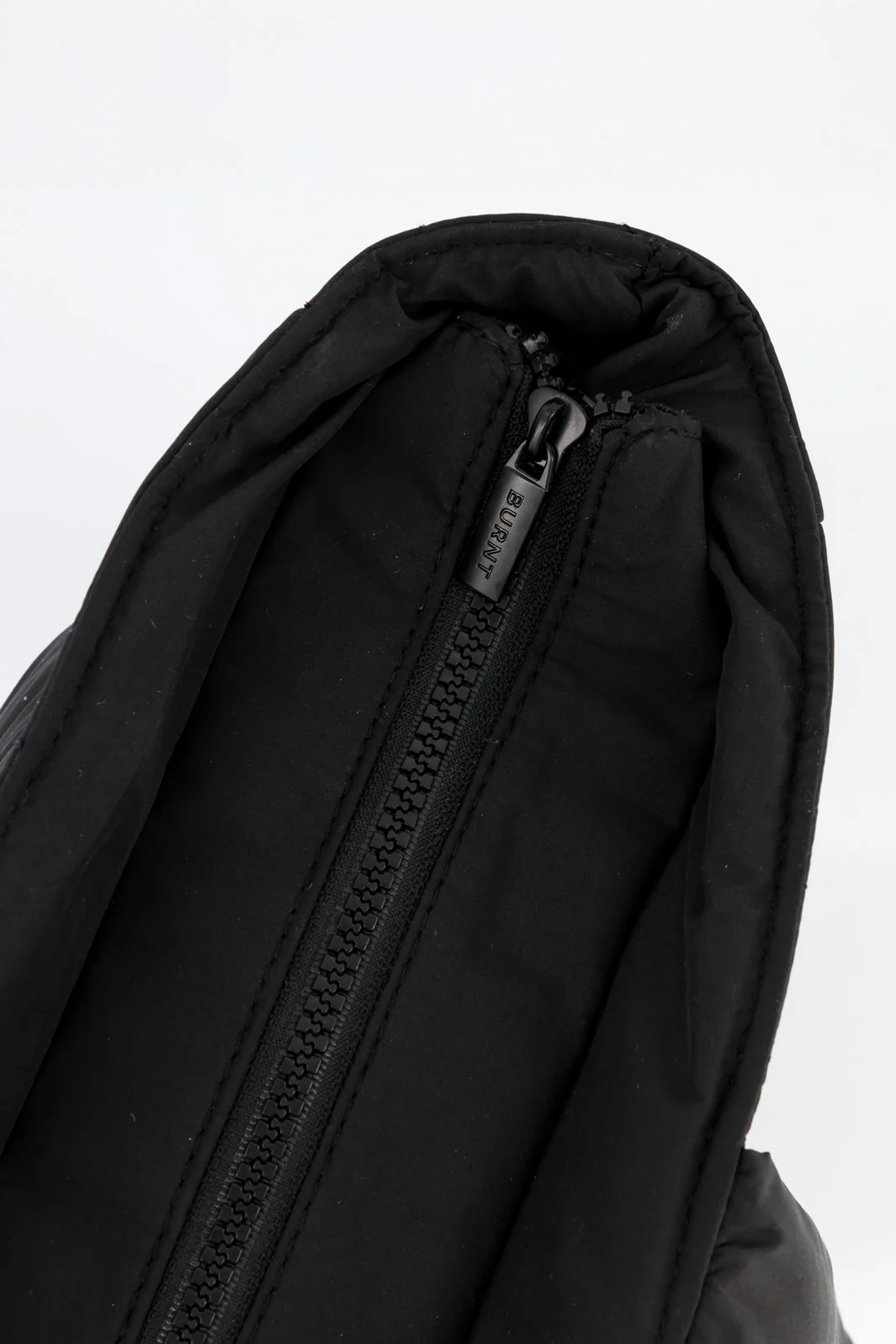 Quilted Tote Bag - Black - Image 3