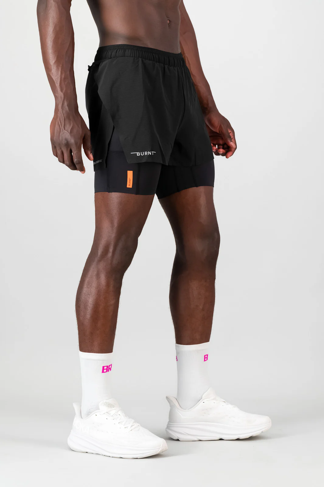 SprintRacer Men's 2-in-1 Pro Short - Black - Image 4