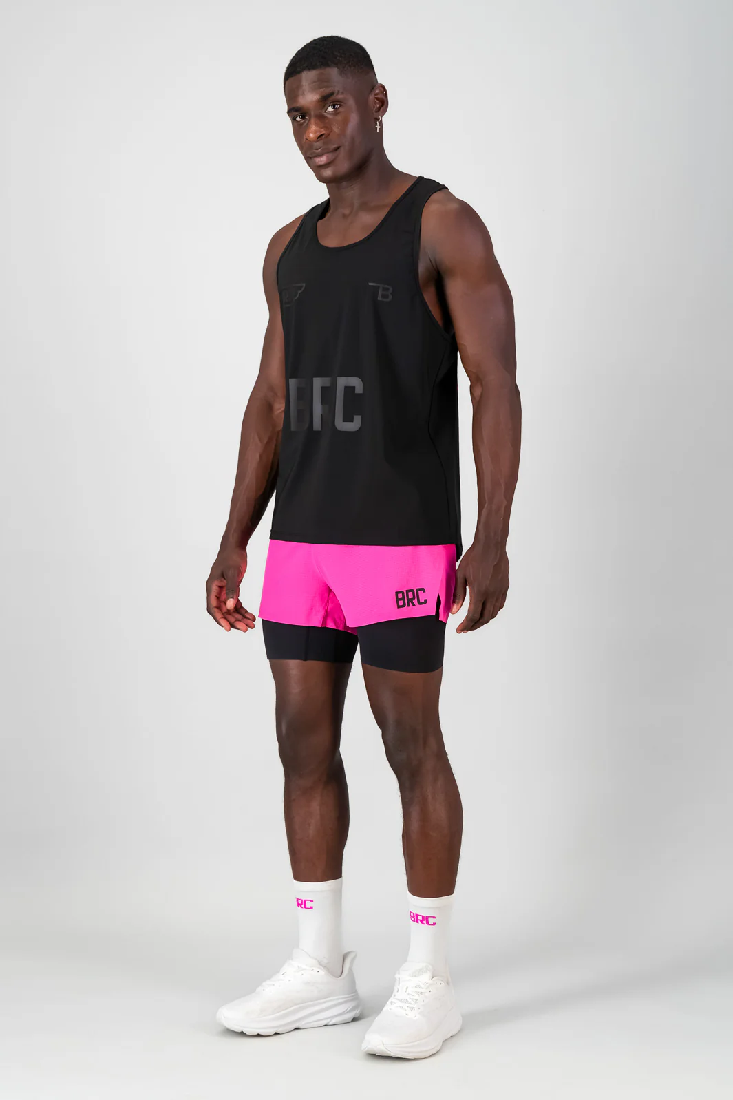 SprintRacer Men's 2-in-1 Pro Short - Electric Pink - Image 5