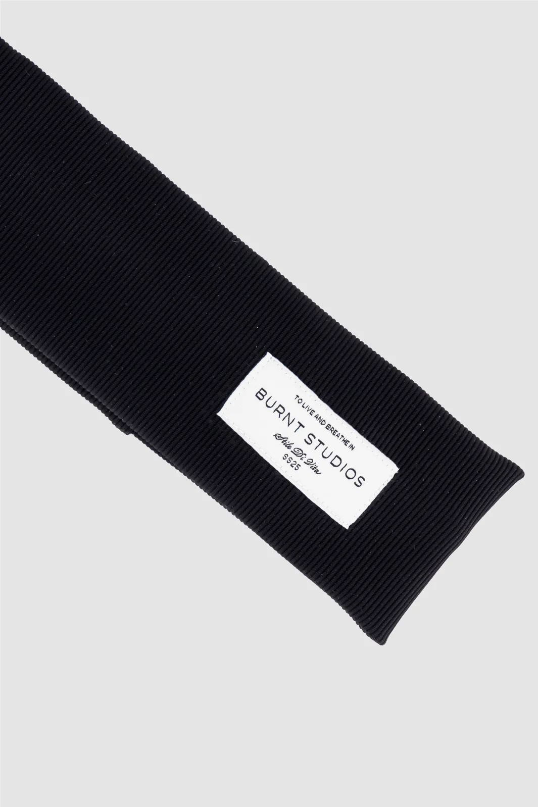 Stile Di Vita Rib Headband - Black - Image 4