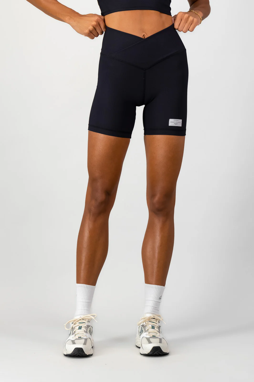 Stile Di Vita Rib Short - Black - Image 5
