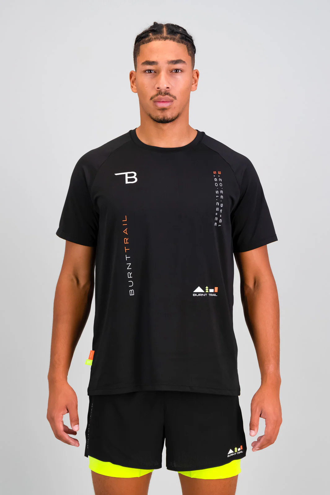 Summit Men's Run Tee - Black - Image 3