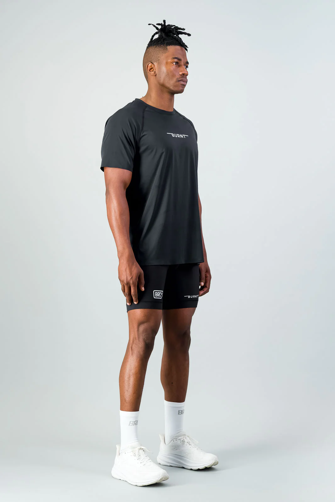 TrackPro Men's Half Tights - Reflective - Image 6