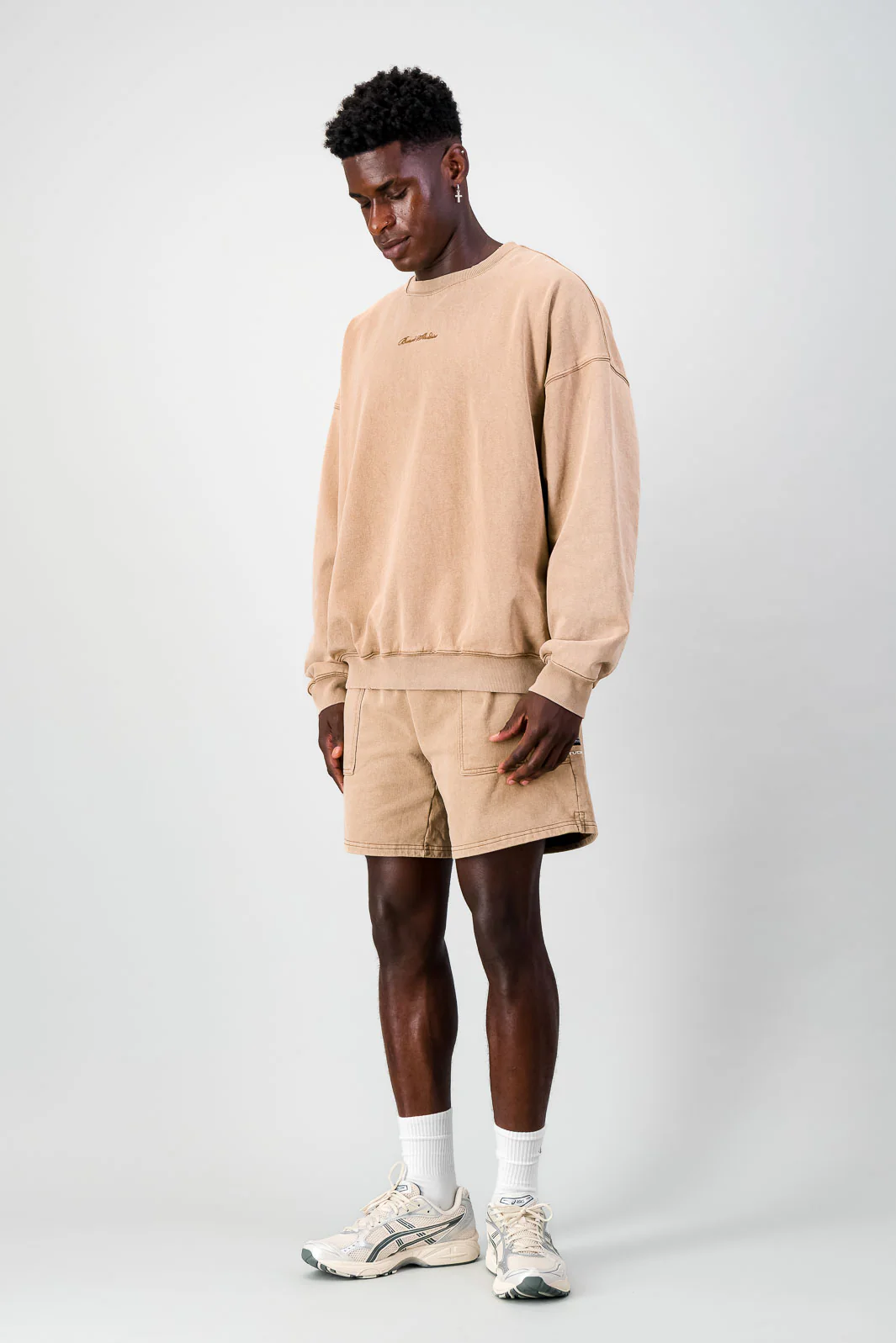 Ultra Heavy Crew Top - Brown - Image 5