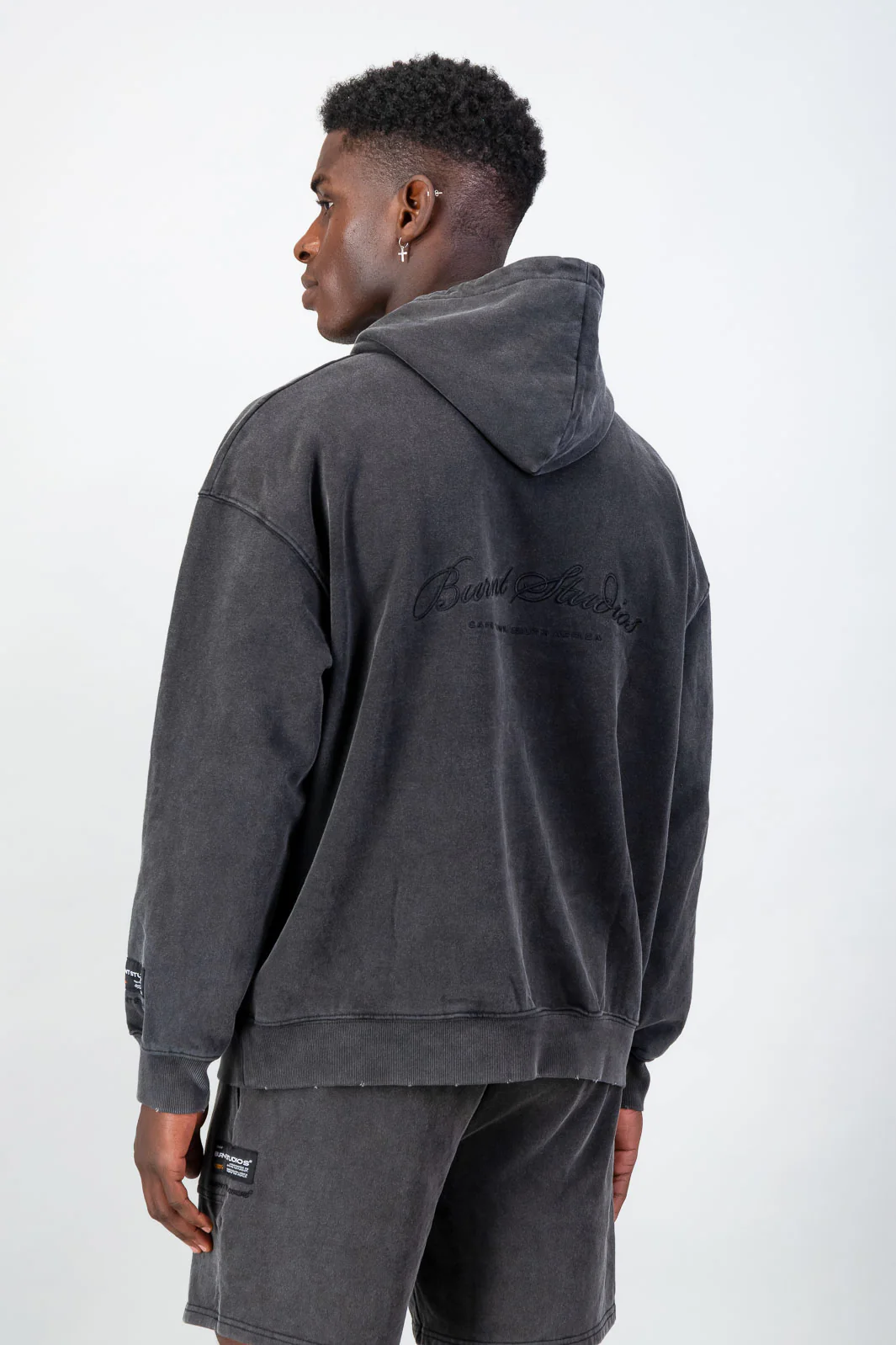 Ultra Heavy Hoodie - Black - Image 2