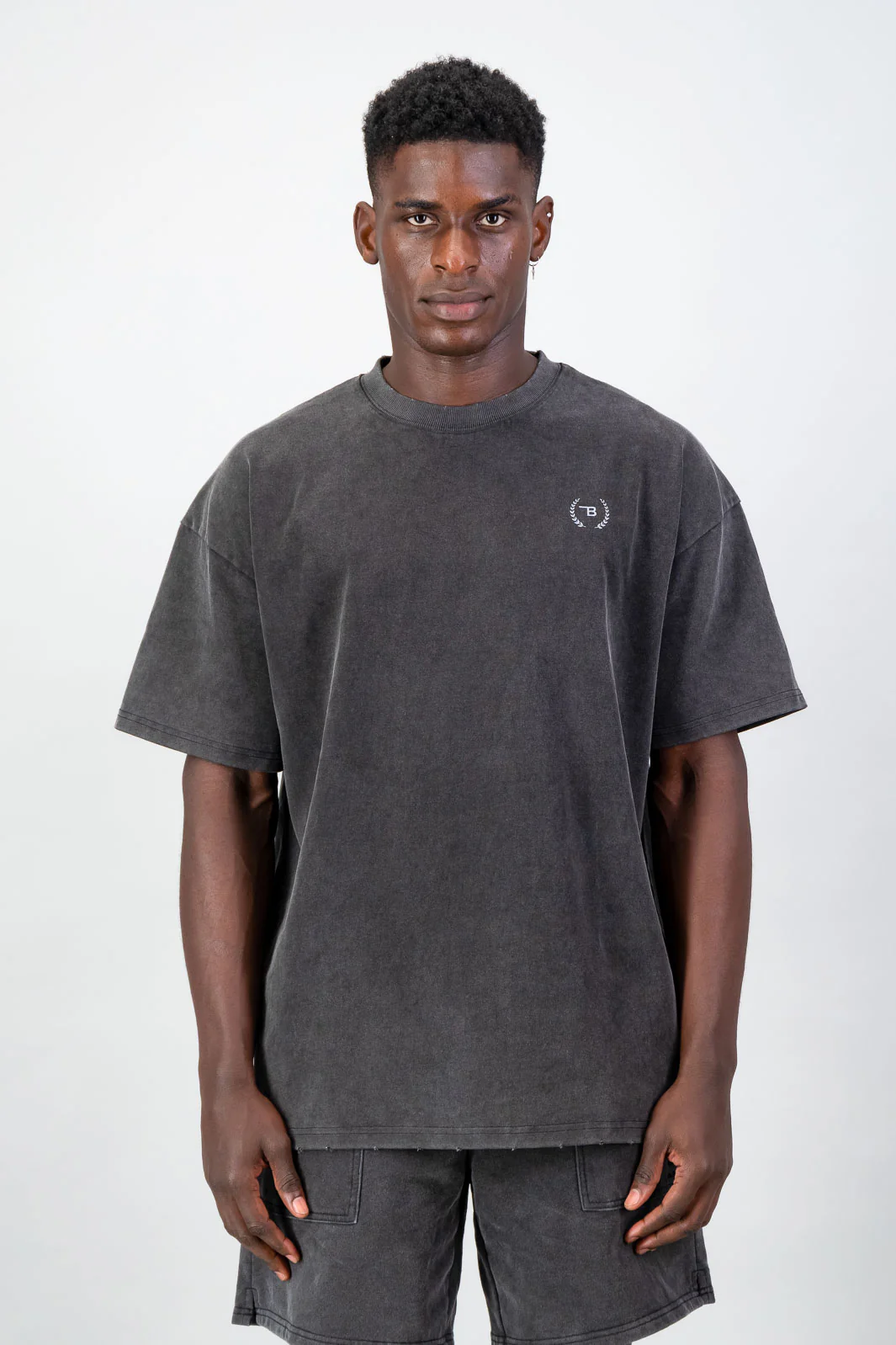 Ultra Heavy Oversized Tee - Acid Black - Image 4